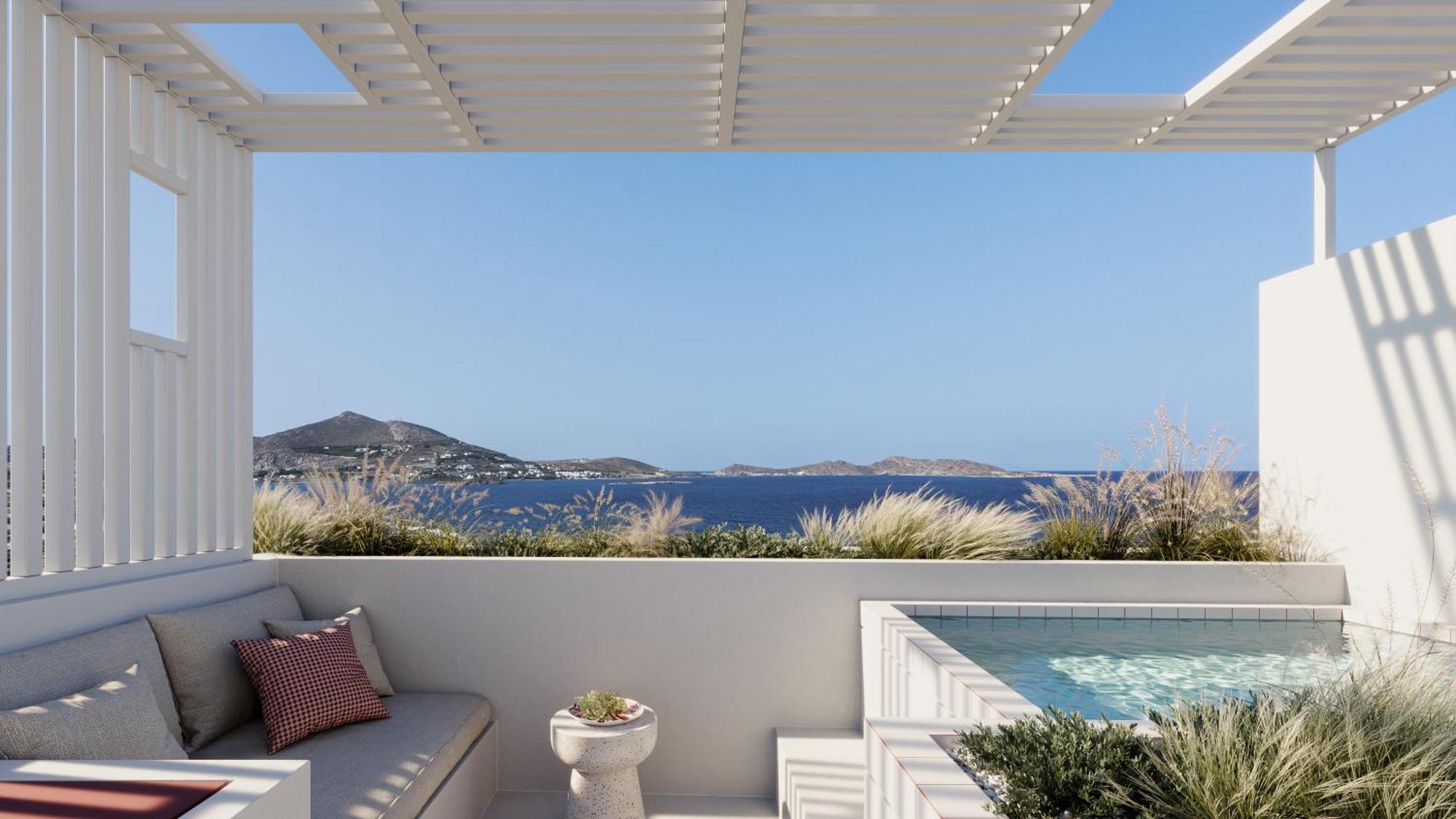 Aegean Colors Paros Hotell Náousa Eksteriør bilde