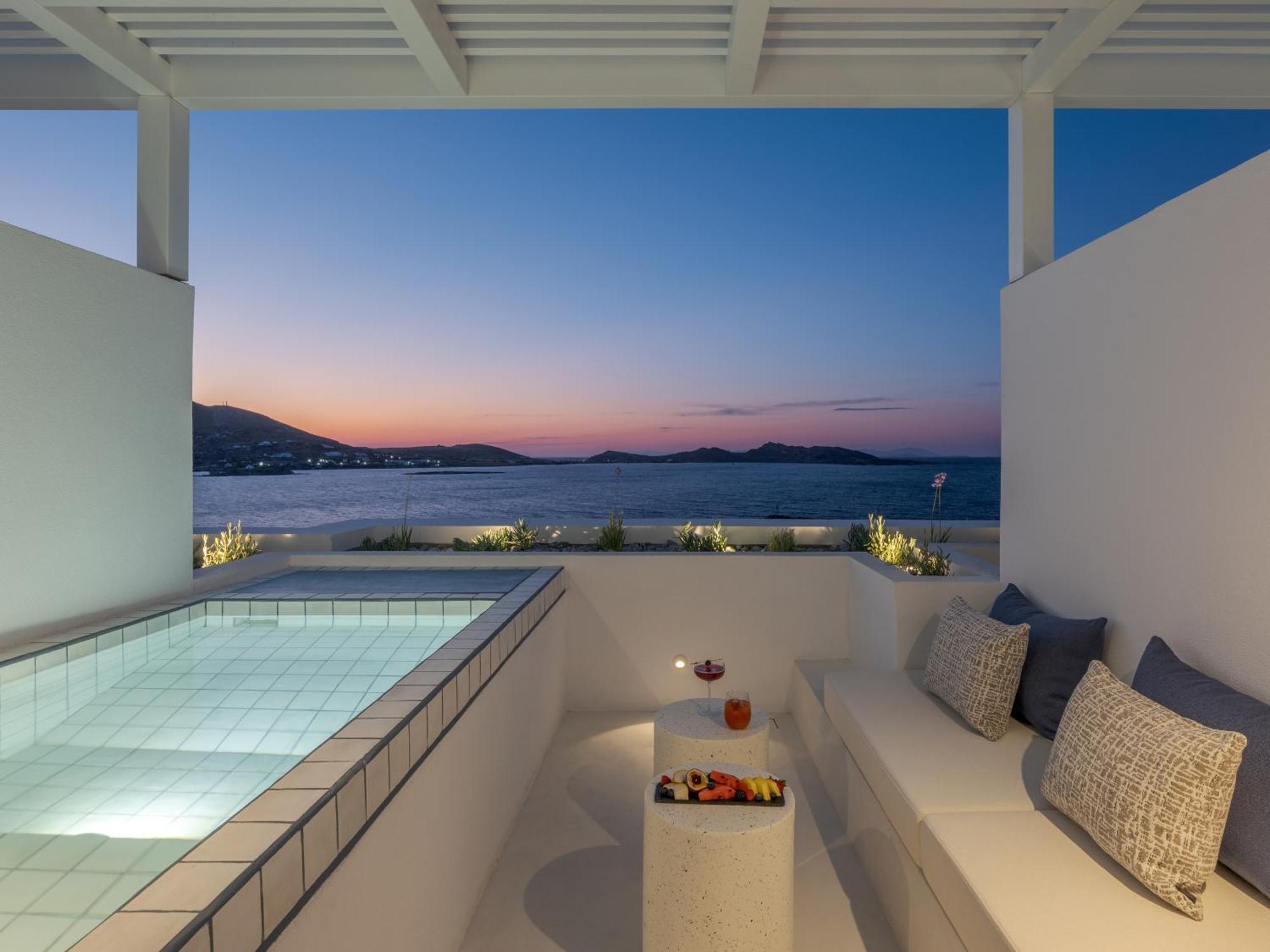 Aegean Colors Paros Hotell Náousa Eksteriør bilde