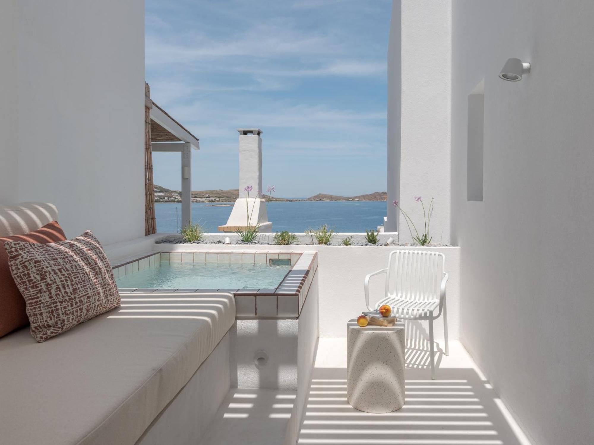 Aegean Colors Paros Hotell Náousa Eksteriør bilde